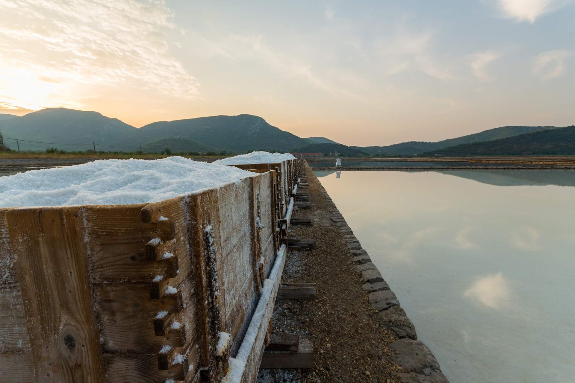 The Salt Pans of Ston